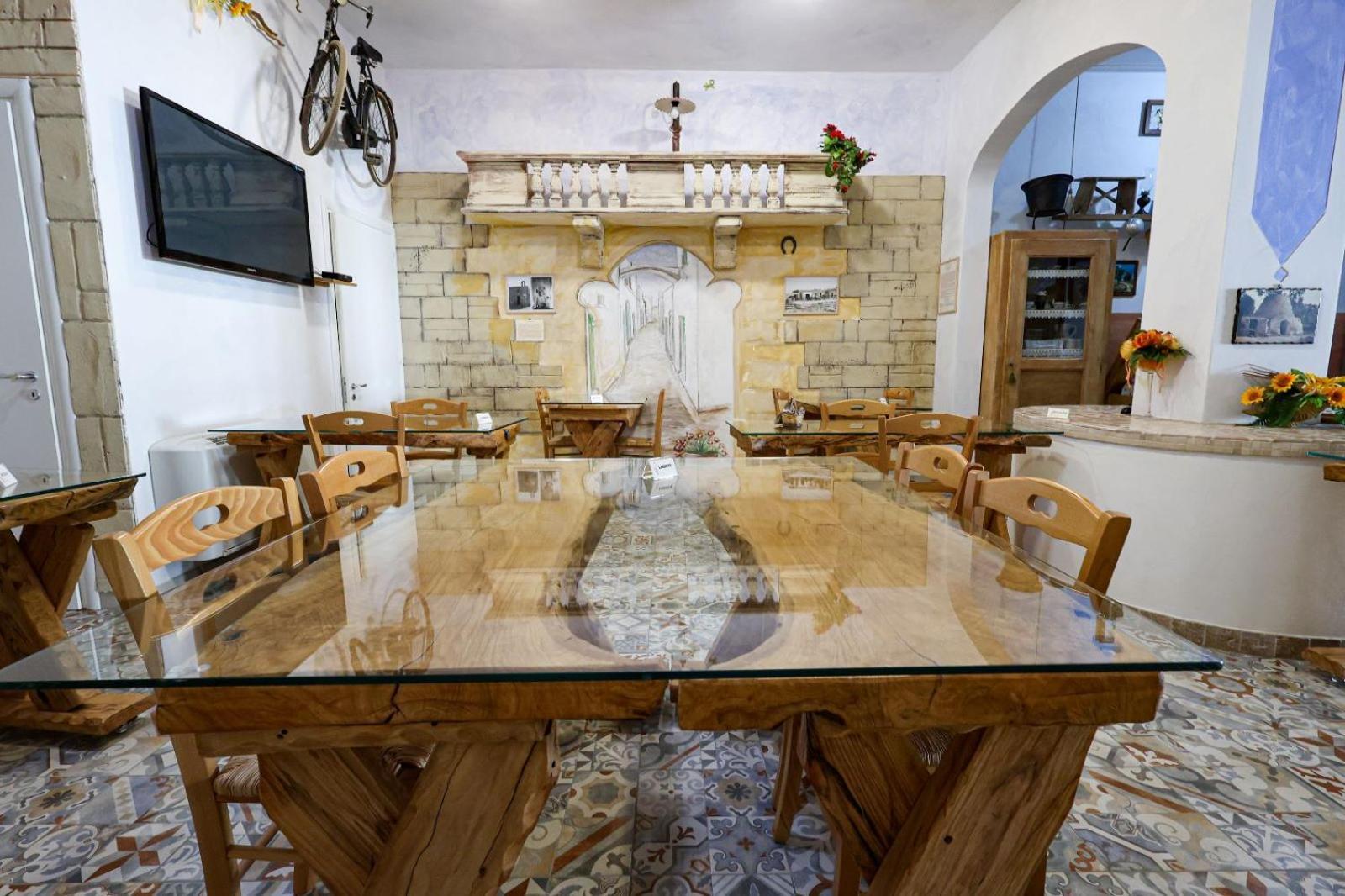 モルチャーノ・ディ・レウカ Antico Borgo Marchese Bed & Breakfast エクステリア 写真